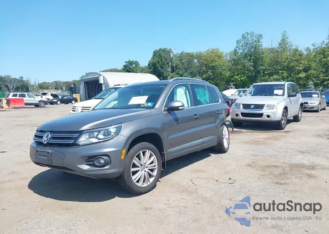 2016 Volkswagen Tiguan Se из США, поврежденный, VIN WVGBV7AX8GW557868